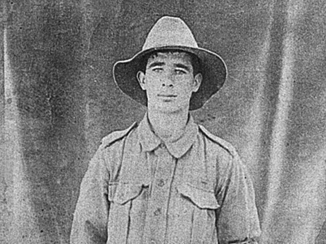 A studio portrait of Sergeant Samuel Pearse.