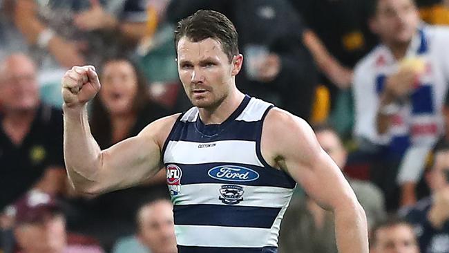 Patrick Dangerfield desperately wants to finish his career as a premiership player – and this season looms as arguably his biggest chance at getting one. Picture: Chris Hyde/AFL Photos/via Getty Images