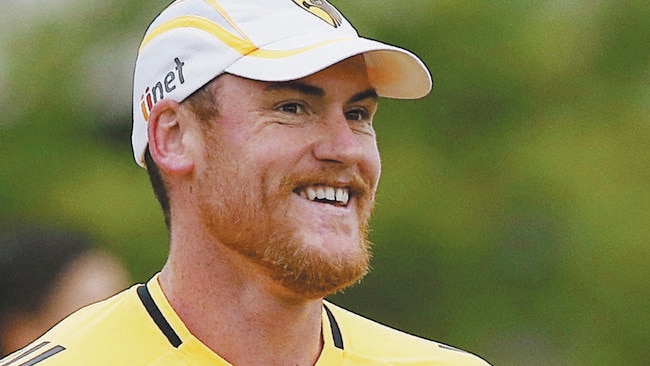 Hawthorn AFL training Jarryd Roughead. Picture: Wayne Ludbey