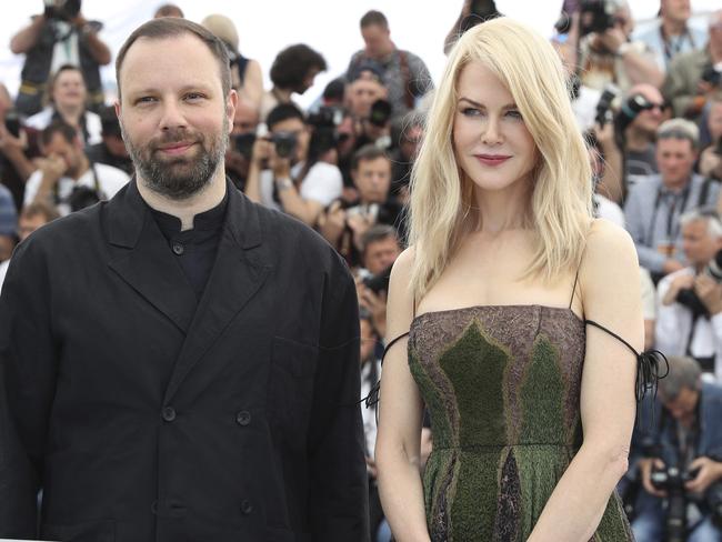Kidman attended the photo call with The Killing Of A Sacred Deer director Yorgos Lanthimos at the Cannes Film Festival. Picture: Alastair Grant