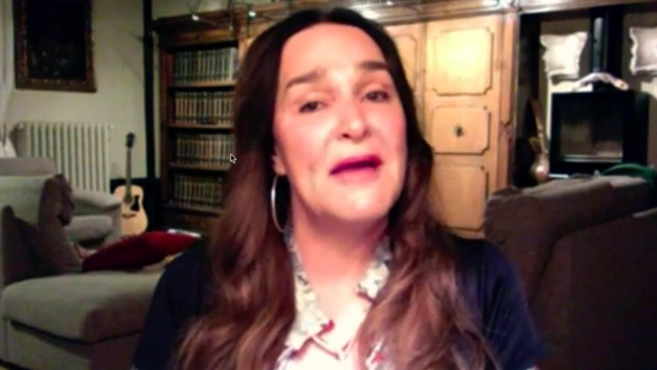 Kate Langbroek said the situation in Italy has become harder to cope with as time has gone on. Picture: Channel 10