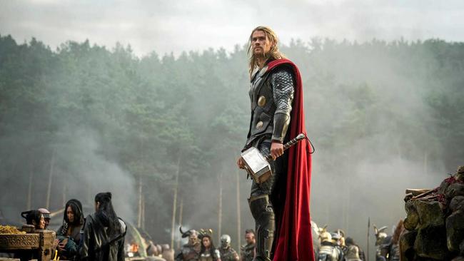 Chris Hemsworth in Marvel's Thor: The Dark World. His star factor is impacting property prices on the North Coast. Picture: Supplied