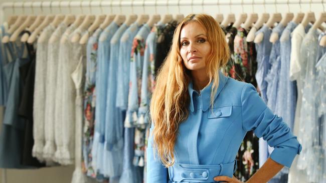 Fashion designer Alice McCall says she has been forced to ‘edit down’ her business. Picture Rohan Kelly