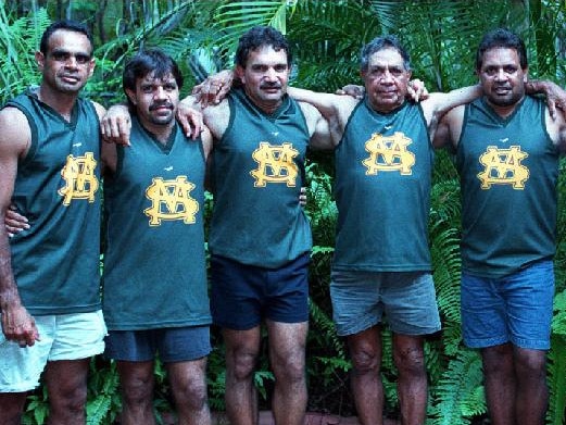 The seven Long brothers and dad Jack, from left, Michael, Noel, Brian, Jack, Chris, Steven, Patrick and John