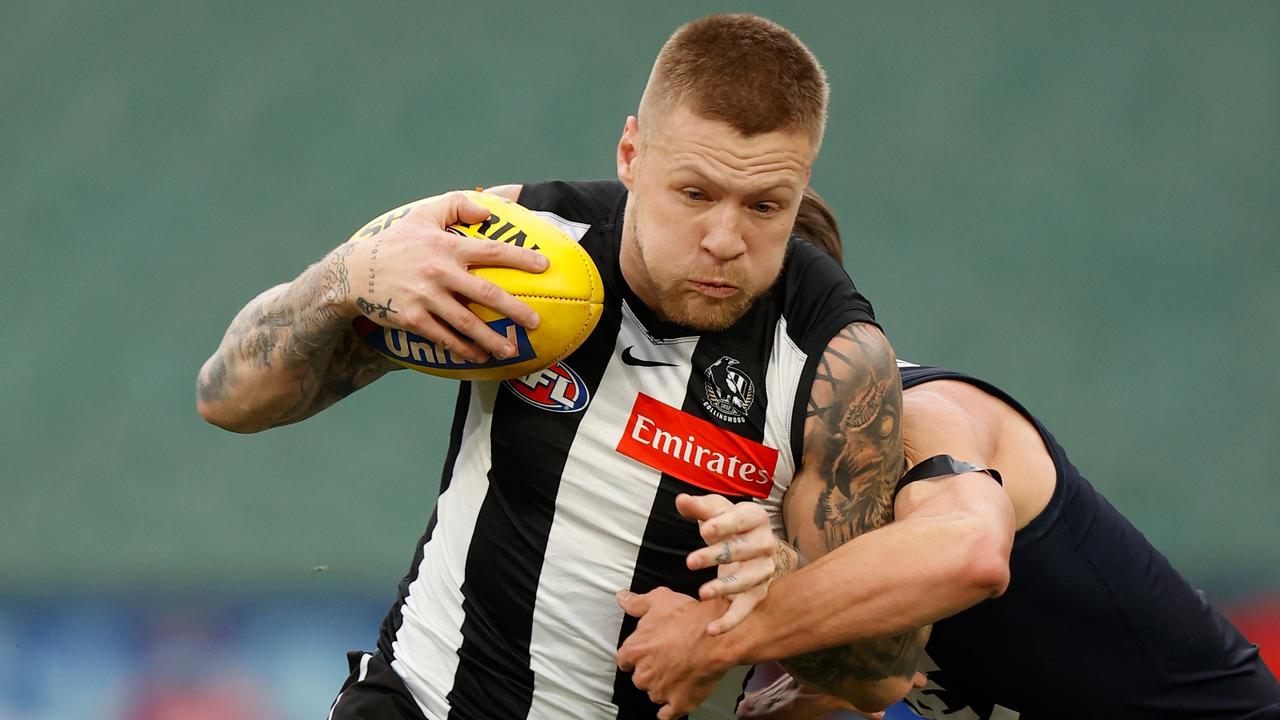 Jordan De Goey has enjoyed a sensational purple patch. Picture: Michael Willson/AFL Photos