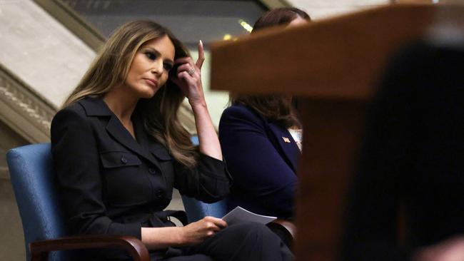 A Trump insider previously told Page Six that Melania would be stepping up her official public appearances to support the Donald’s bid for the Oval Office. Picture: Alex Wong/Getty Images