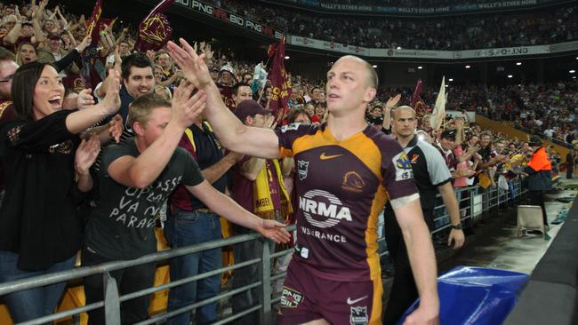 Nobody knew at the time it would be Lockyer’s last game. Picture by Jono Searle.