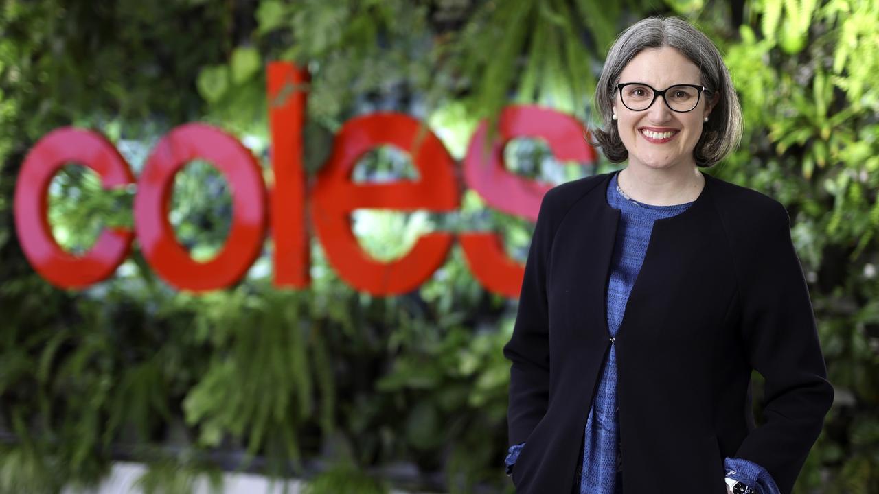 Coles boss Leah Weckert. Picture: Martin Keep