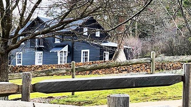 Collette Dinnigan’s home Black Barn in Bowral. Picture: Mikey Ayoubi