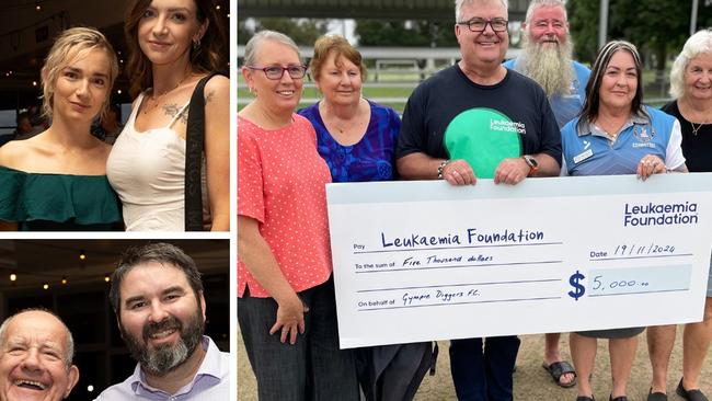 Gympie Diggers Football Clubâs 50 year anniversary celebrations has delivered a $5000 windfall to the fight against leukaemia thanks to a charity raffle on the night of the event.