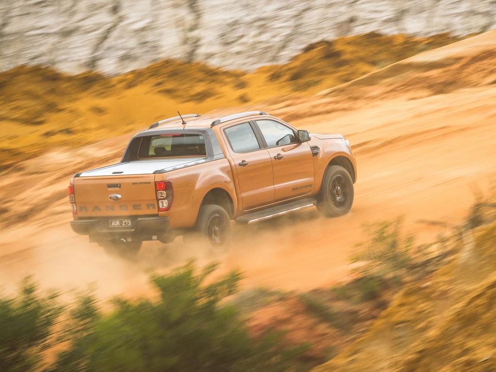 Wildtrak: High-end ride quality — plus it’s the first pick-up with auto emergency braking