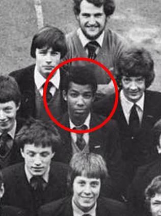 Khalid Masood at school. Picture: The Sun.