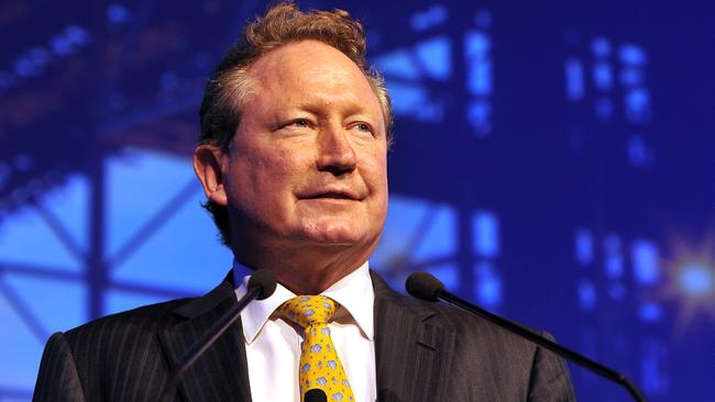 Fortescue Metals Group AGM — chairman Andrew Forrest. Picture: Theo Fakos