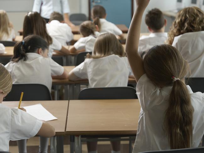 Generic school students, school kids, classroom, teacher Picture: Getty Images