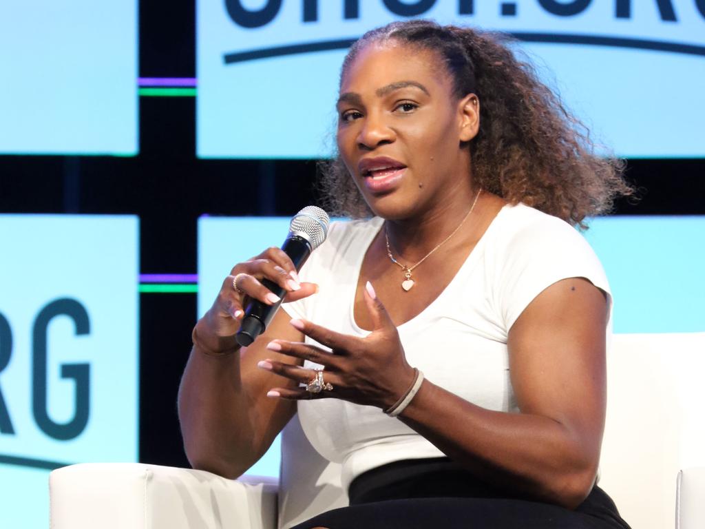 Serena Williams at an American Express event.