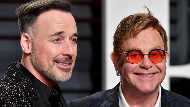 David Furnish and Elton John. Picture: Pascal Le Segretain/Getty