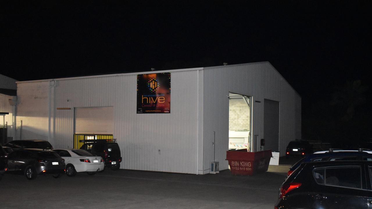 The exterior of the newly opened Neighbourhood Hive in Hervey Bay. Photo: Stuart Fast