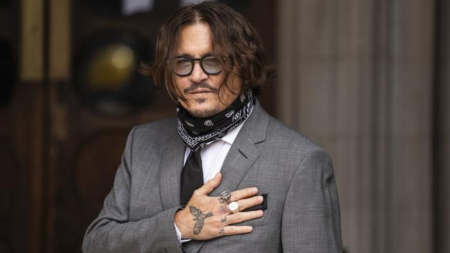 Johnny Depp lost his libel case against the Sun newspaper. Picture: Dan Kitwood/Getty Images