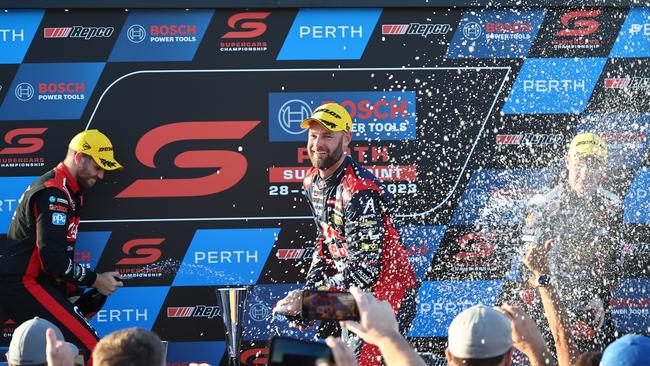 Defending Supercars champion Shane van Gisbergen sits fourth in the 2023 championship standings.