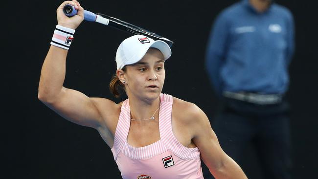 Ash Barty had a brilliant Australian Open. Picture: Michael Klein