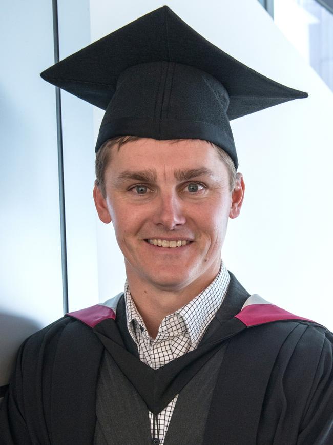 Kane Ryan left school to take up an apprenticeship and enrolled in a MBA after a successful career at Holden.