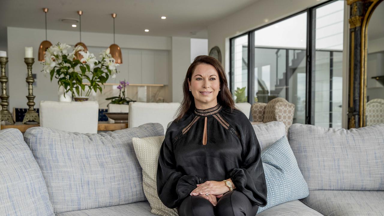 Nicole Bricknell at her Surfers Paradise home. Picture: Jerad Williams.