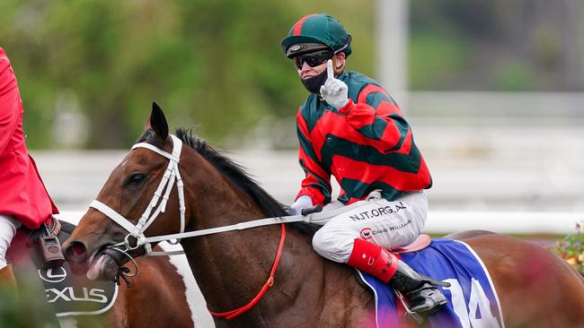 Craig Williams was full of praise for trainer Chris Waller after September Run’s win. Picture: Getty Images