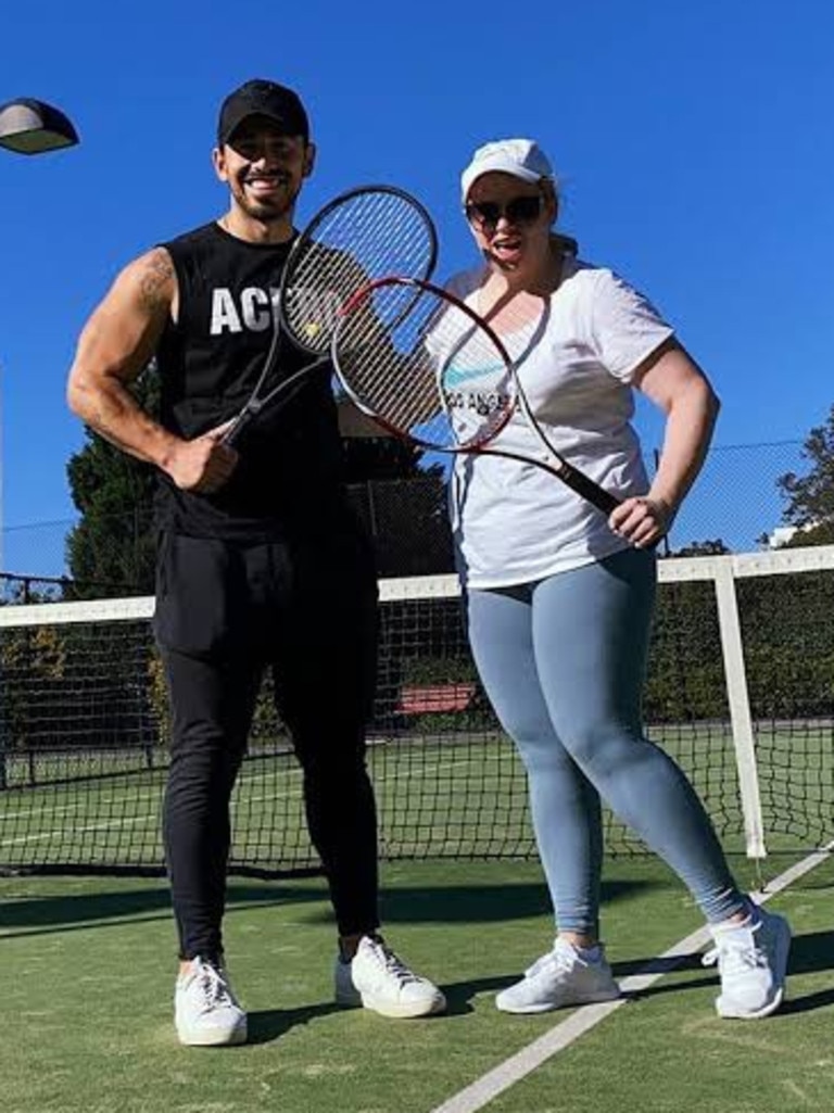 Jono has trained a bunch of celebs including Rebel Wilson. He was part of her transformation journey. Picture: Supplied