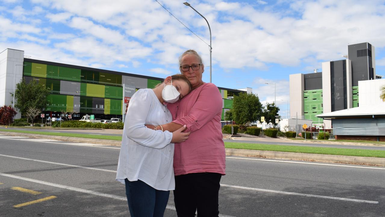 Rockhampton mother Tanya Carr (right) and her daughter Kimberley Lalor. Picture: Aden Stokes