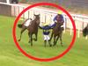Insane jockey incident blows minds