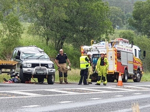 Crash at Bells Bridge. Photo: Frances Klein