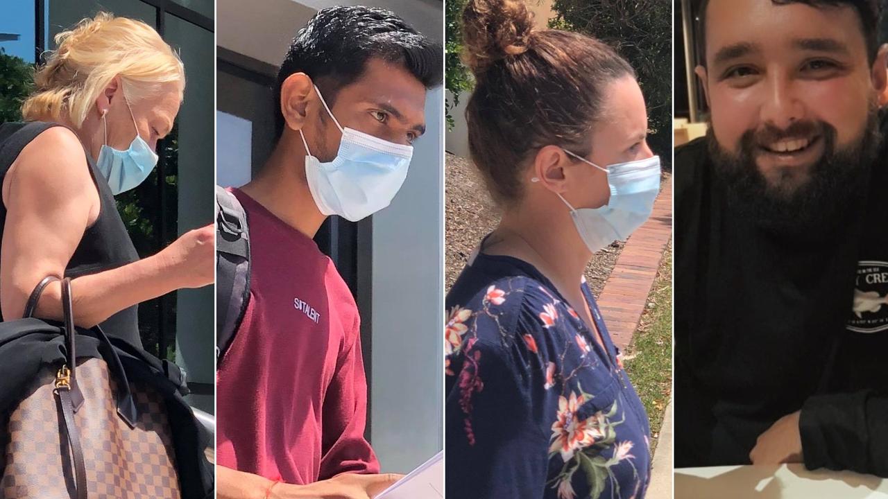 Alison Mary O'Brien (Harrison), Harsh Chetankuma Prajapati, Hayley Nicole Smith and Ashton Karl Anderson fined for driving under the influence. Picture: Laura Pettigrew/social media.