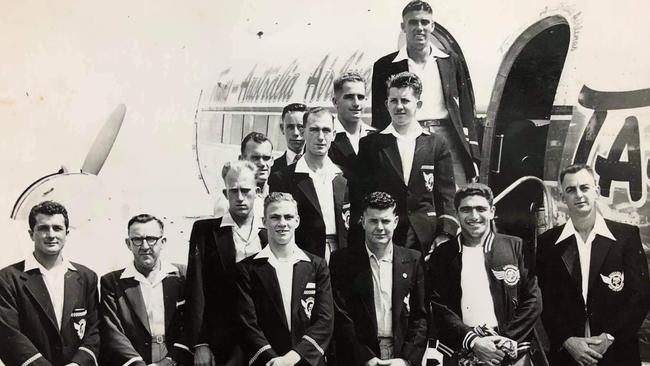 Ben Lathouras on a surf lifesaving trip.