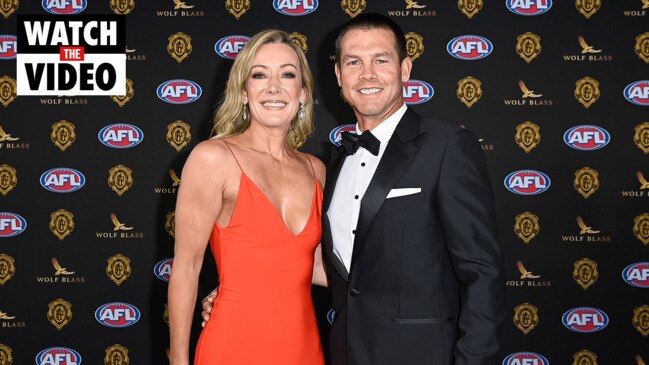 Ben Cousins at the 2021 Brownlow red carpet