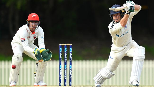 Daniel Solway for the NSW Blues, February 26, 2020. (AAP Image/Dan Himbrechts)