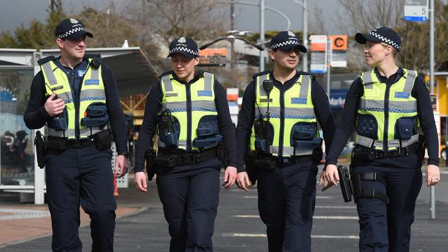 Thousands of Victoria Police recruits will join the force. Picture: Chris Eastman