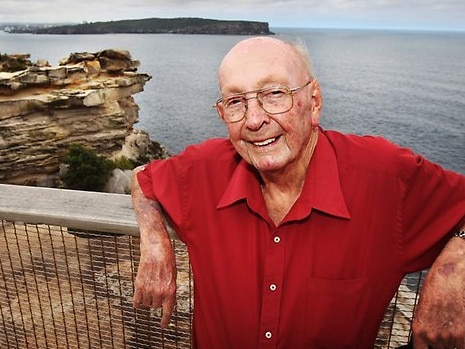 Don Ritchie, pictured at The Gap in Sydney, was awarded Australian Local Hero of the Year in 2011.