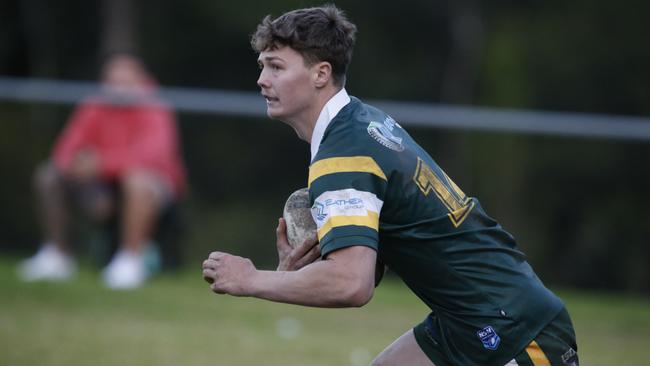 Luke McDonald scored a spectacular try in Windsor’s 34-6 win over Brothers on Saturday night. Picture Warren Gannon Photography