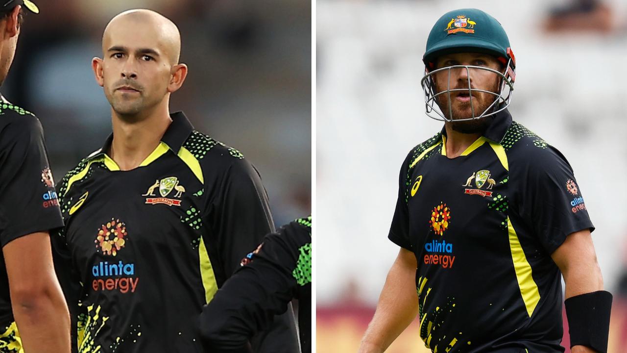 Ashton Agar and Aaron Finch