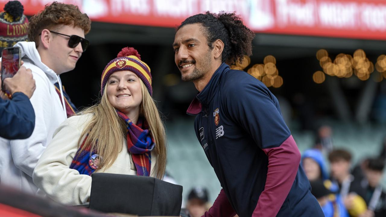 Bruce Reville is already a Lions fan favourite. Picture: Mark Brake/Getty Images