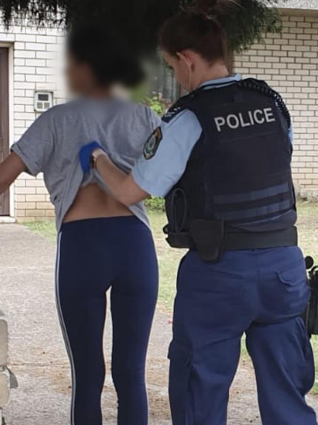 Both women will face court on Wednesday after being charged with multiple offences. Picture: NSW Police