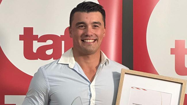 Travis Esmer won the Apprentice or Trainee of the Year award.