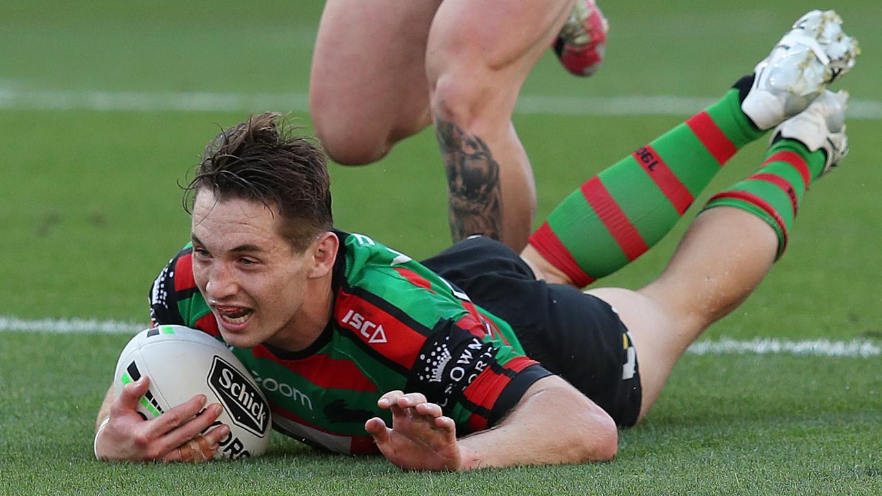 Edge or middle? Where does Cameron Murray line up for Souths in 2021? Picture: Brett Costello