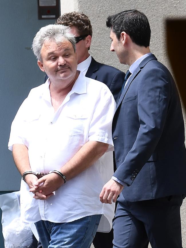 Convicted conman Peter Foster was extradited to Sydney to face seven charges of fraud relating to his alleged involvement in a sports betting scam in 2013. Picture: Dave Hunt