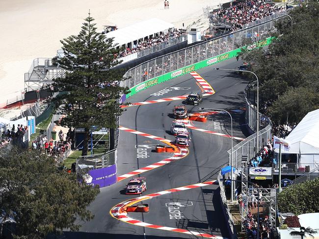 There’s no motorsport track quite like the Gold Coast 600 street circuit. Picture: Brendan Radke.