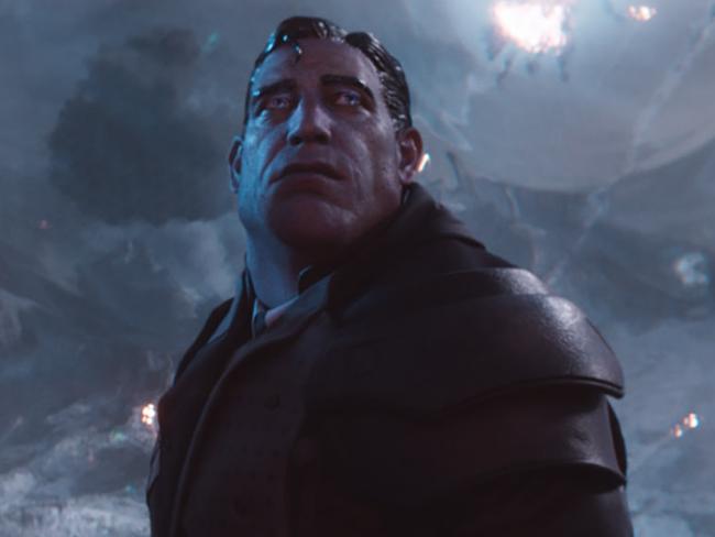 Ben Mendelsohn as the virtual reality version of his d---head character, Nolan Sorrento, in Ready Player One.