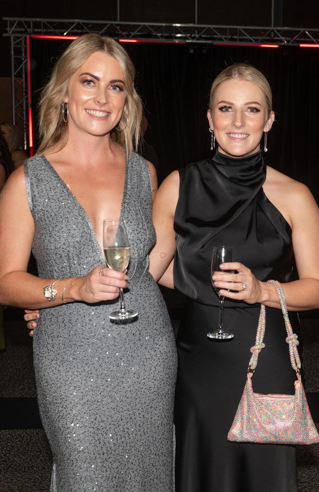 Lauren Keleher and Breanna Keleher at Mackay Mayor's Charity Ball Saturday 10 May 2025 Picture: Michaela Harlow