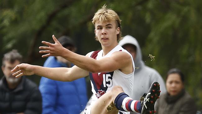 Ryley Sanders of the Dragons. Photo: Daniel Pockett/AFL Photos/via Getty Images)