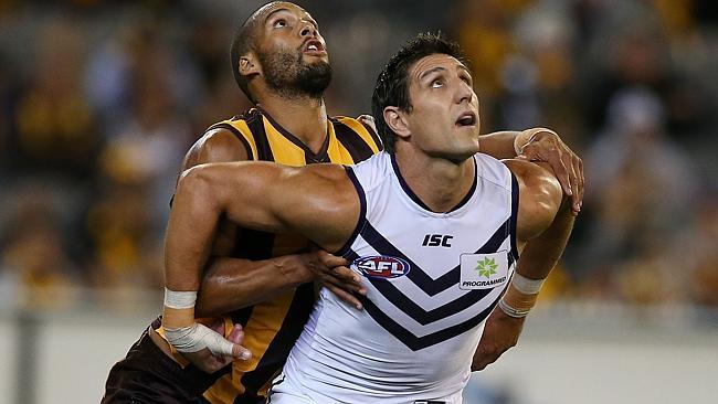 Matthew Pavlich has become a dominant forward for Fremantle. Picture: Wayne Ludbey