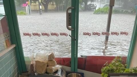 David Moore of OMG! Decadent Donuts is crushed after losing two businesses to floods in 11 years.